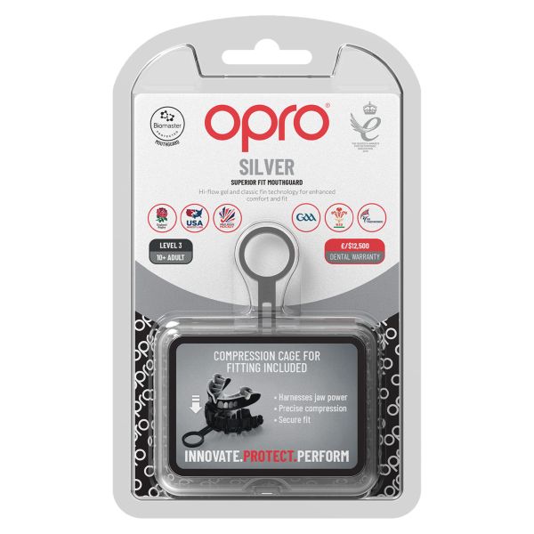 REECE | Silver Superior Fit Grillz Mundschutz